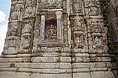 Baijnath Temple - the walls and the Shikhara have characteristic niches with images of gods and goddess. 